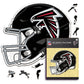 Atlanta Falcons™ Helm - Holzpuzzle