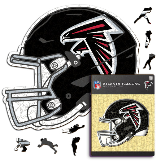 Atlanta Falcons™ Helm - Holzpuzzle
