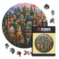 Verzauberte Stadt - Holzpuzzle