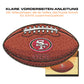 San Francisco 49ers™ Football - Holzpuzzle