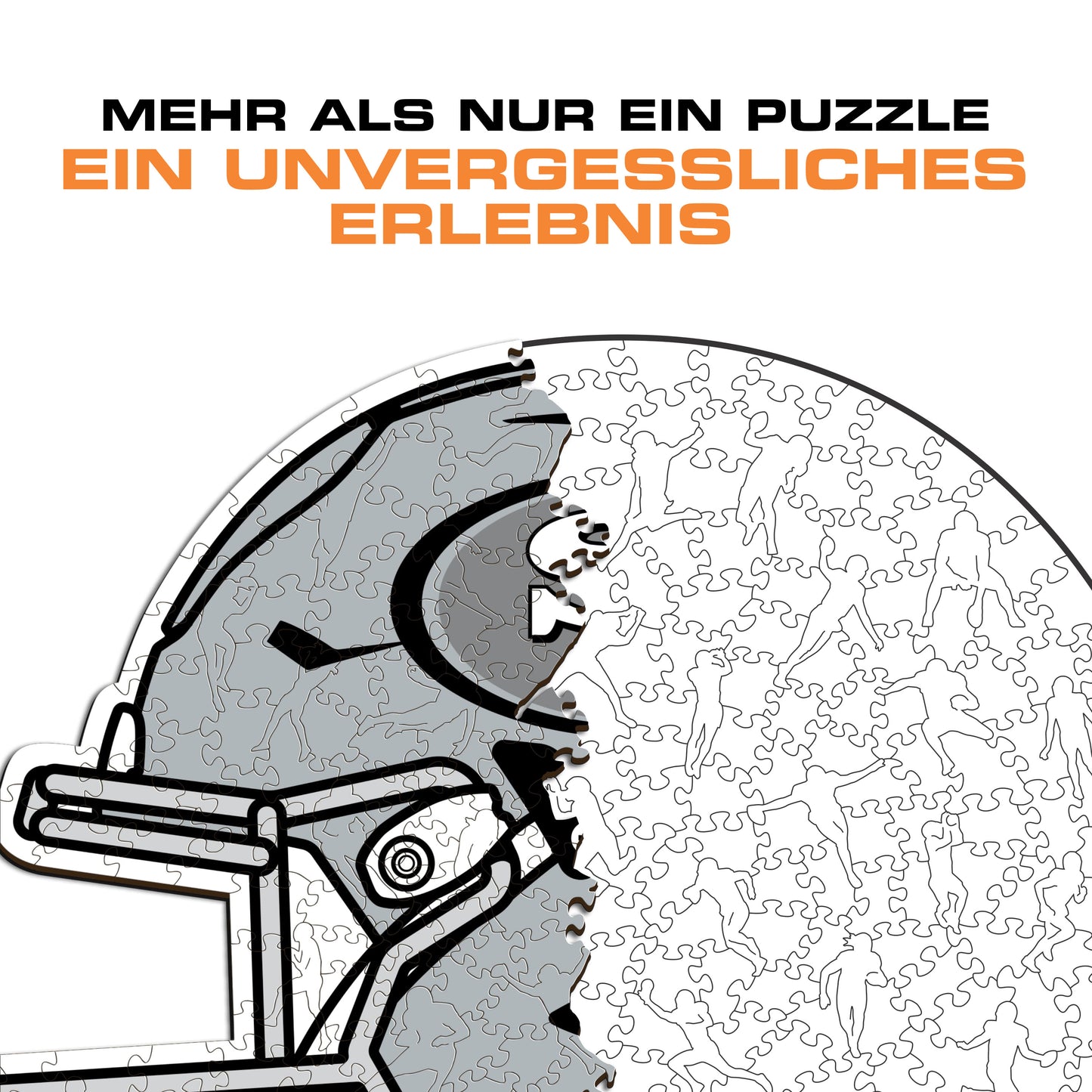 San Francisco 49ers™ Helm - Holzpuzzle