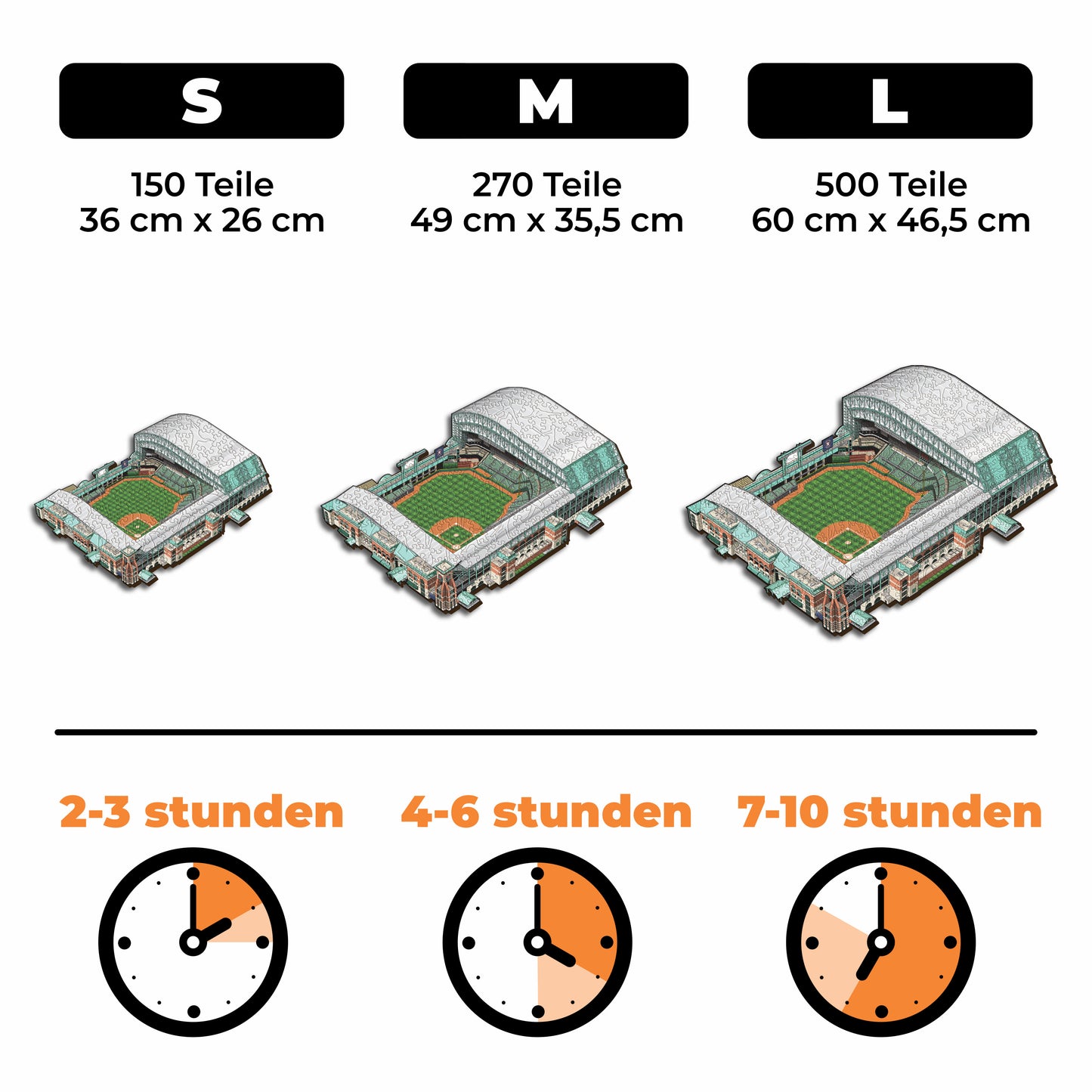 Houston Astros™ Daikin Park - Holzpuzzle