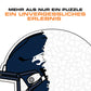 Denver Broncos™ Helm - Holzpuzzle
