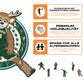 Milwaukee Bucks™ Maskottchen - Holzpuzzle