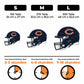 Chicago Bears™ Helm - Holzpuzzle