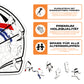 Buffalo Bills™ Helm - Holzpuzzle