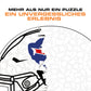 Buffalo Bills™ Helm - Holzpuzzle