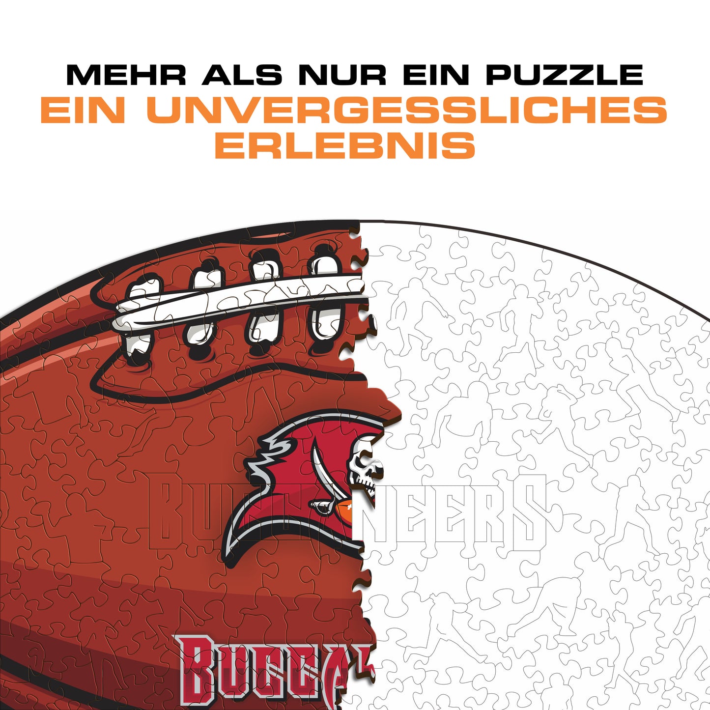 Tampa Bay Buccaneers™ Football - Holzpuzzle