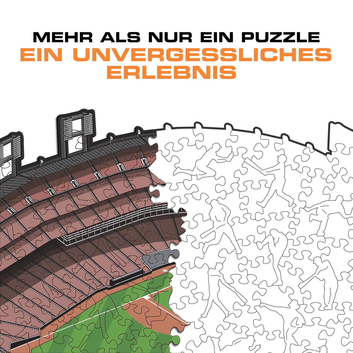 St. Louis Cardinals™ Busch Stadium - Holzpuzzle