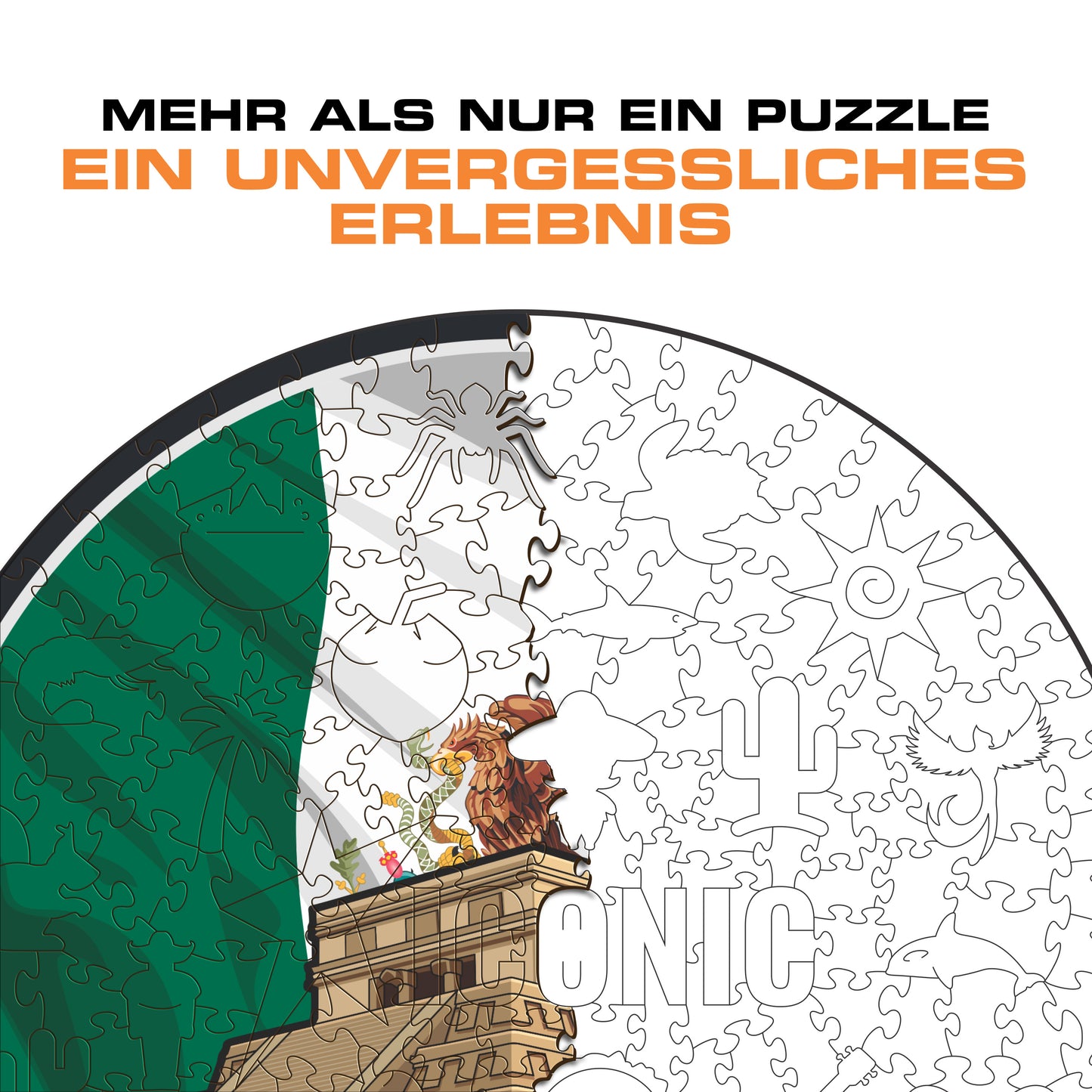 Chichén Itzá - Holzpuzzle