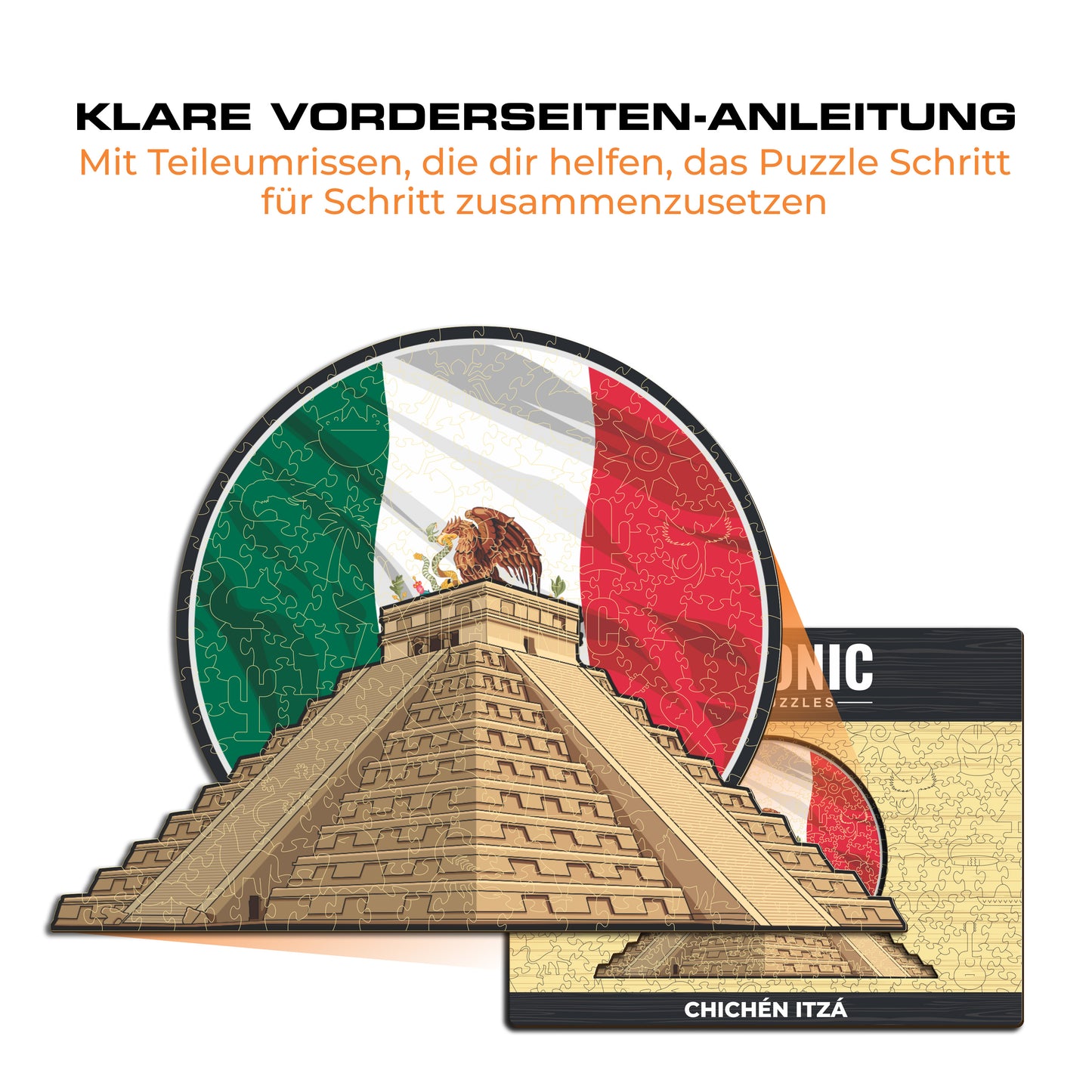 Chichén Itzá - Holzpuzzle