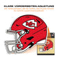 Kansas City Chiefs™ Helm - Holzpuzzle