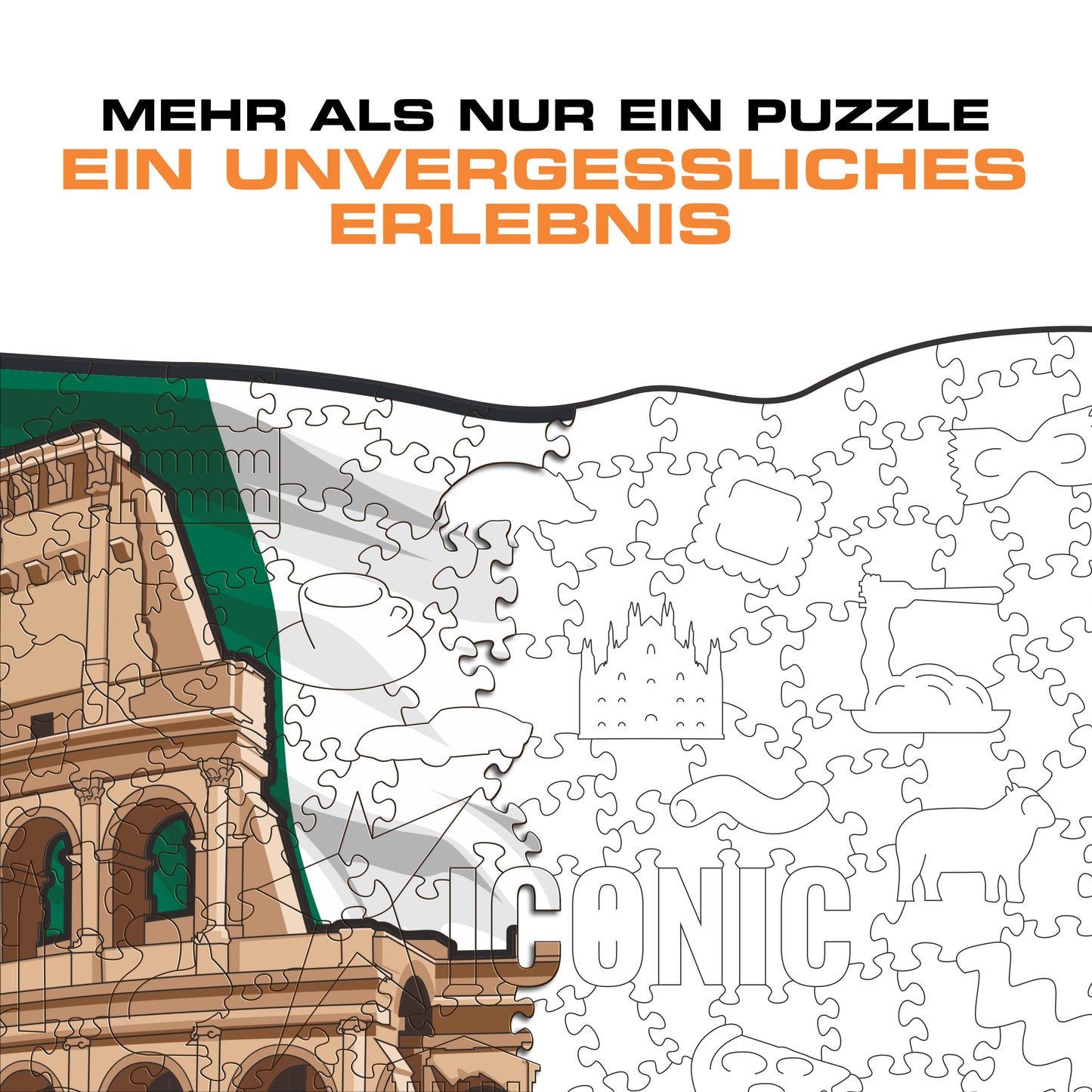 Colosseum - Holzpuzzle