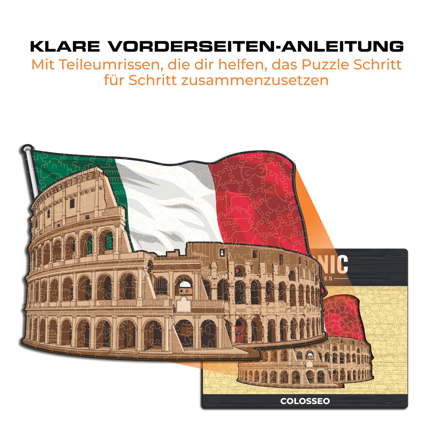 Colosseum - Holzpuzzle