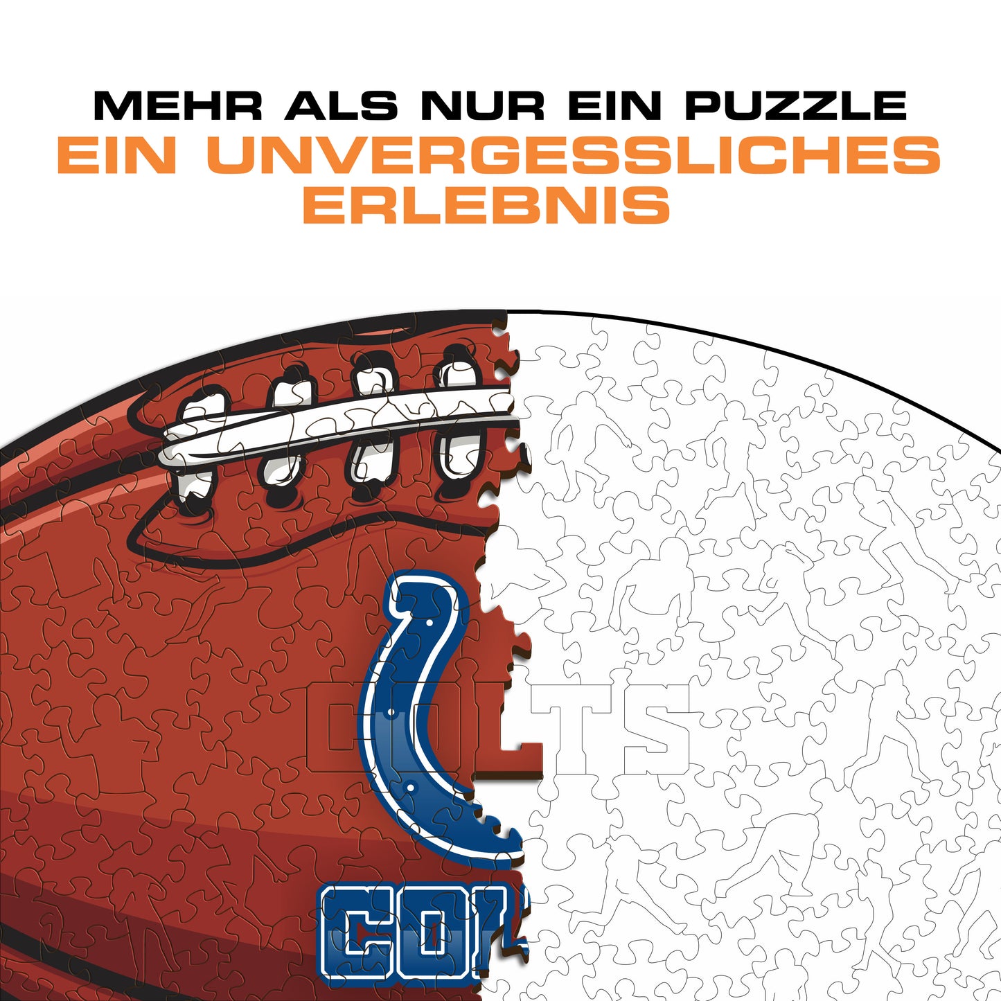 Indianapolis Colts™ Football - Holzpuzzle