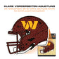 Washington Commanders™ Helm - Holzpuzzle