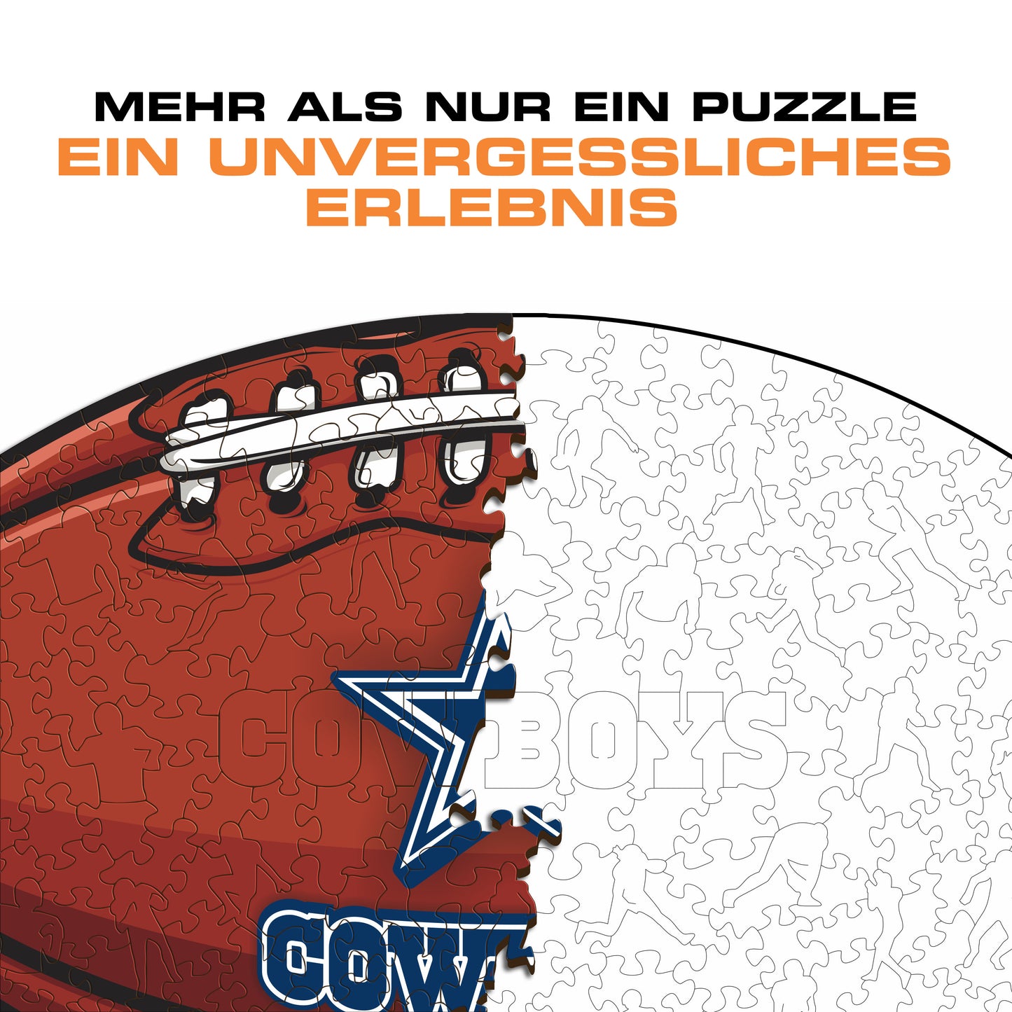 Dallas Cowboys™ Football - Holzpuzzle