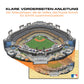 Los Angeles Dodgers™ Dodger Stadium - Holzpuzzle
