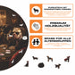 Hunde spielen Poker - Holzpuzzle