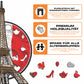 Tour Eiffel - Holzpuzzle