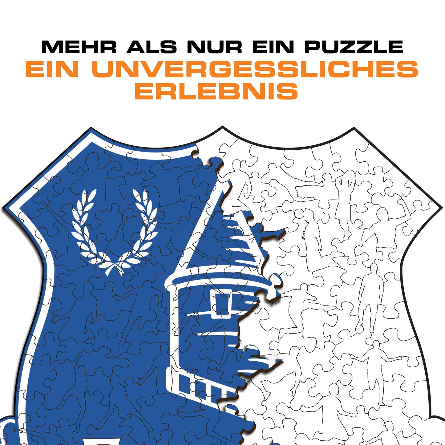 Everton FC® Logo - Holzpuzzle
