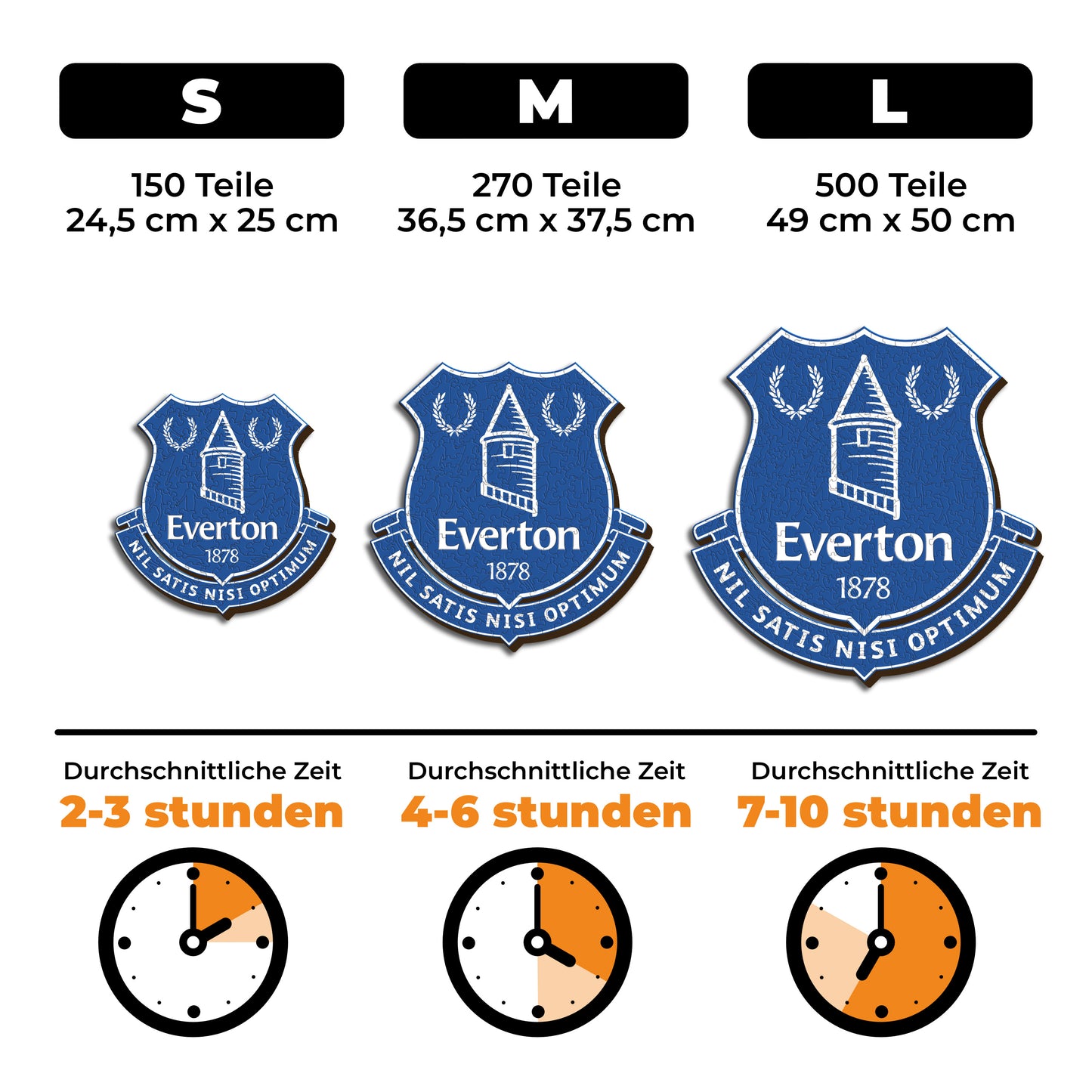 Everton FC® Logo - Holzpuzzle