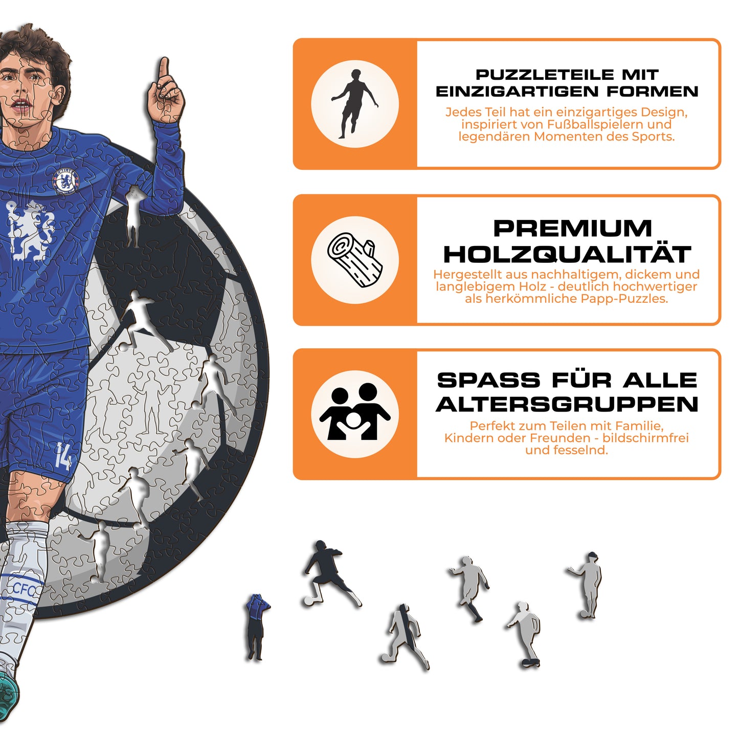 João Félix - Holzpuzzle