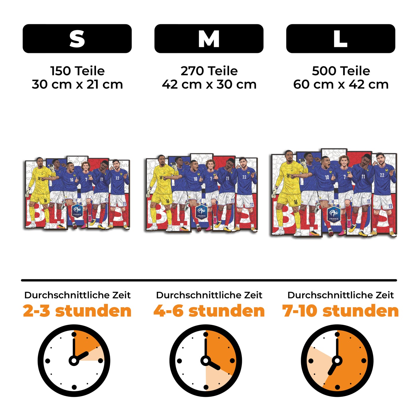 France® 6 Players - Holzpuzzle