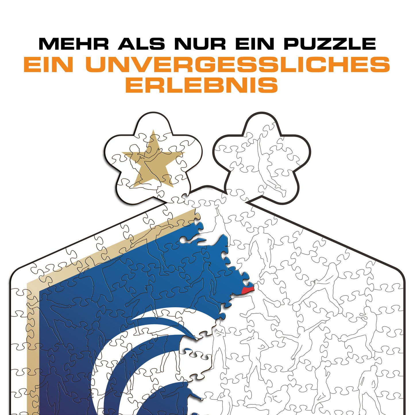 France® Logo - Holzpuzzle