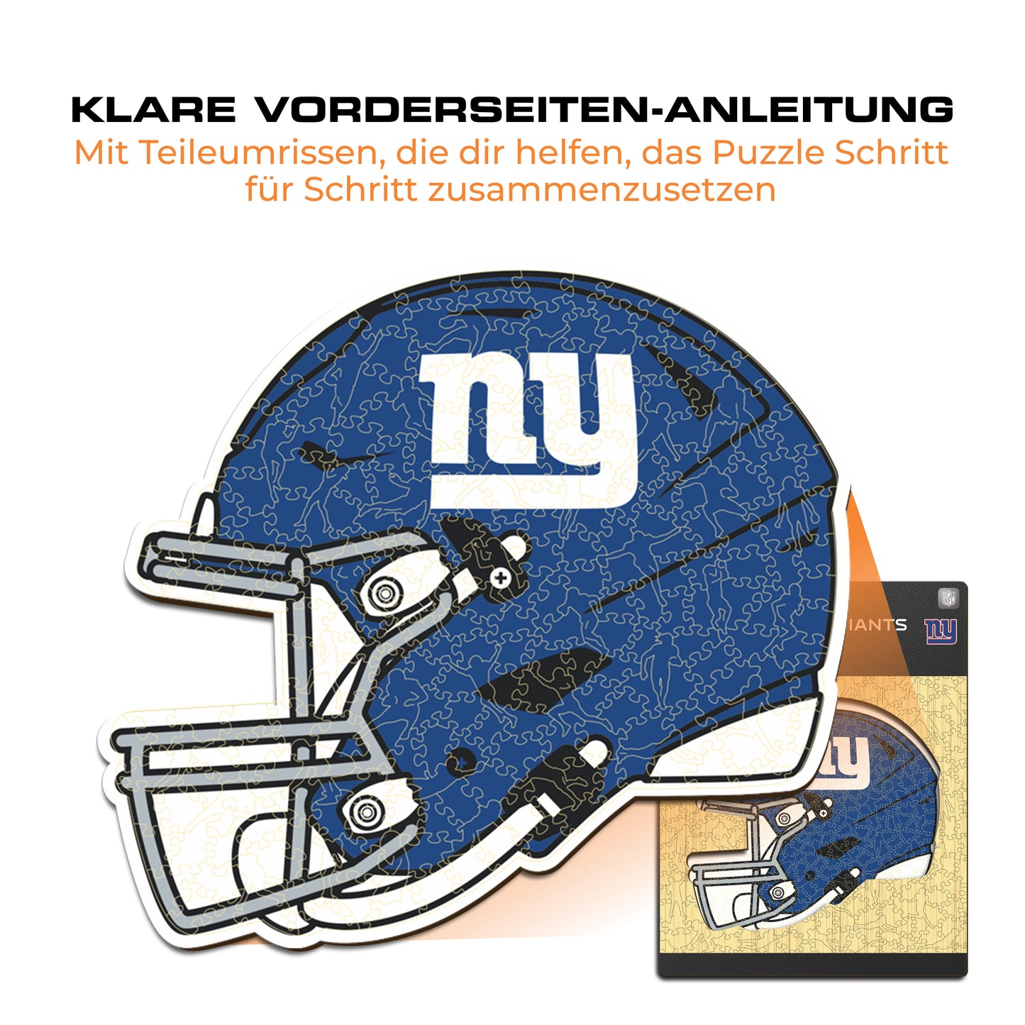 New York Giants™ Helm - Holzpuzzle