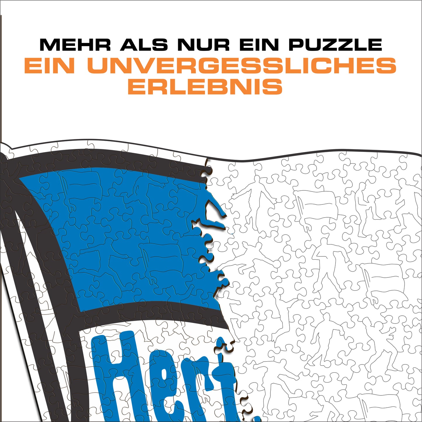 Hertha BSC® Logo - Holzpuzzle