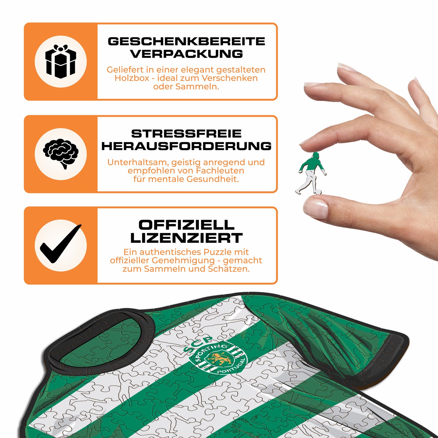 Sporting CP® Jersey - Holzpuzzle