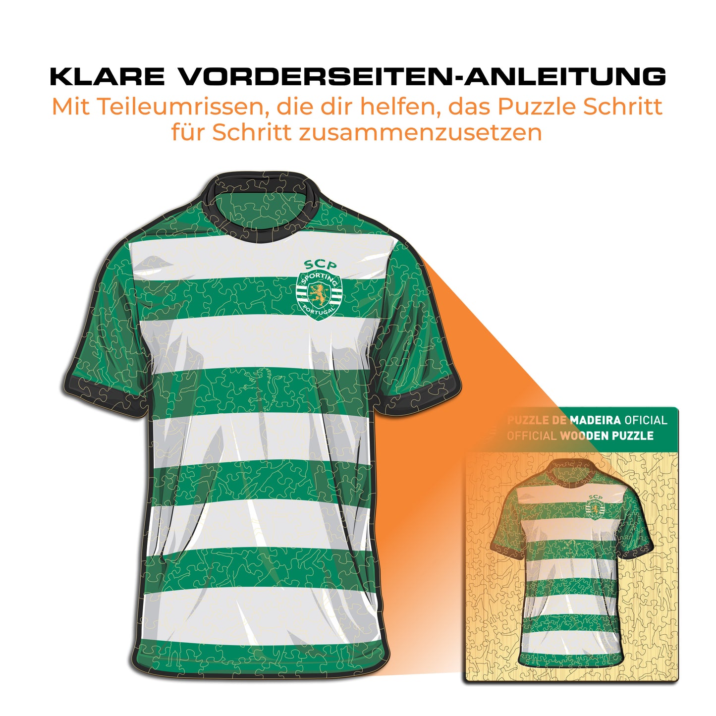 Sporting CP® Jersey - Holzpuzzle