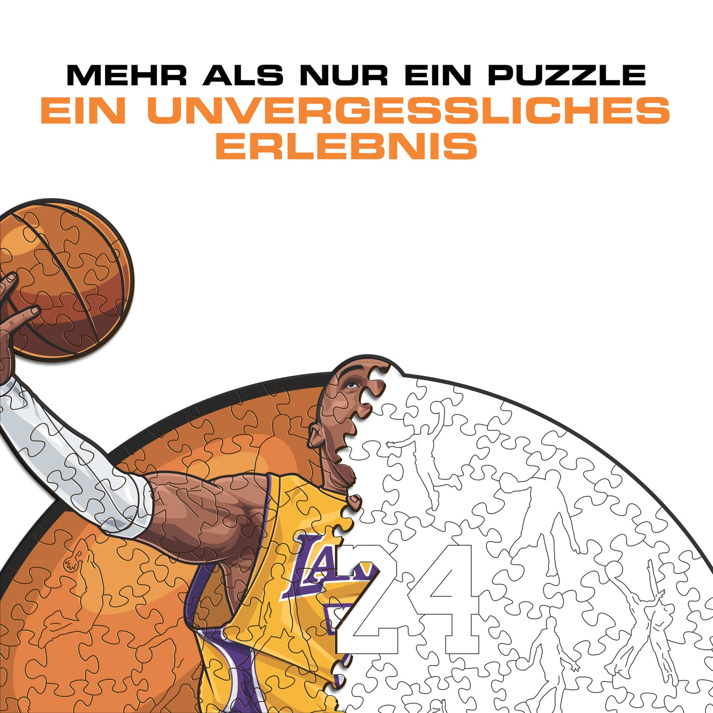 Kobe Bryant - Holzpuzzle