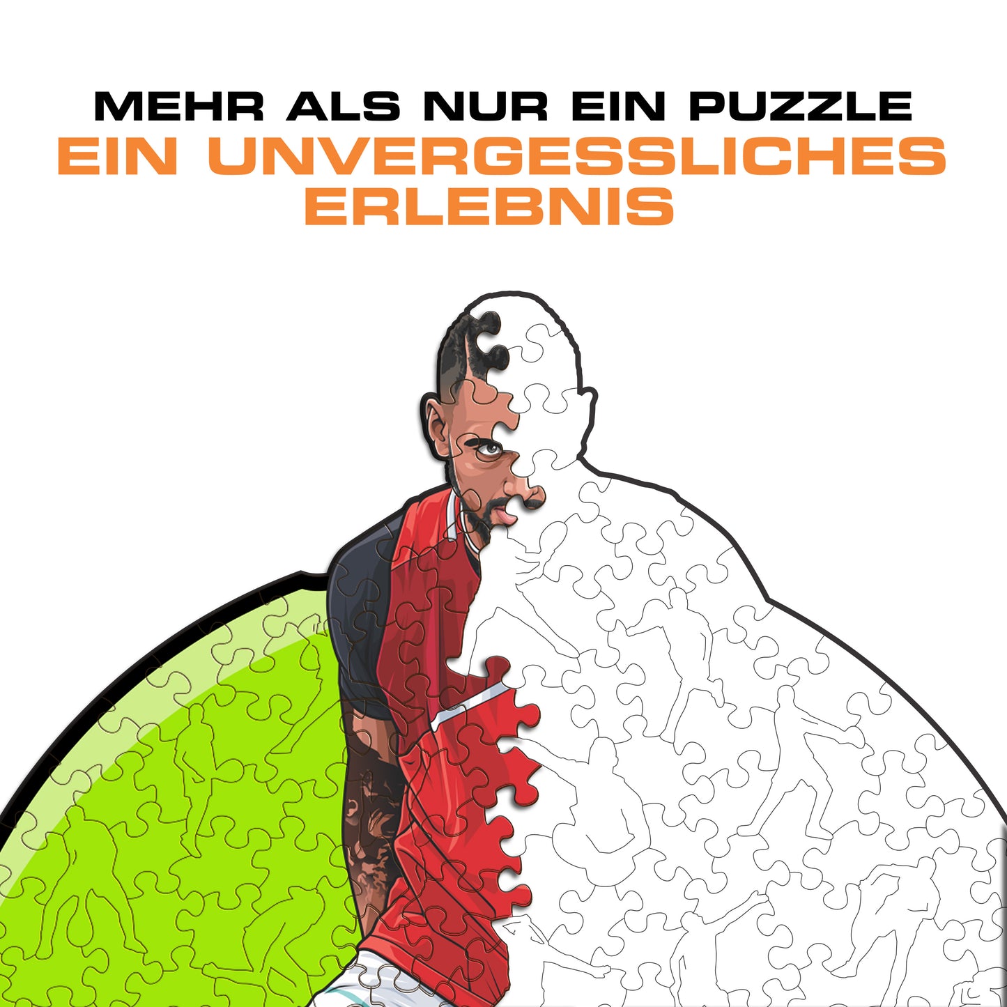 Nick Kyrgios - Holzpuzzle