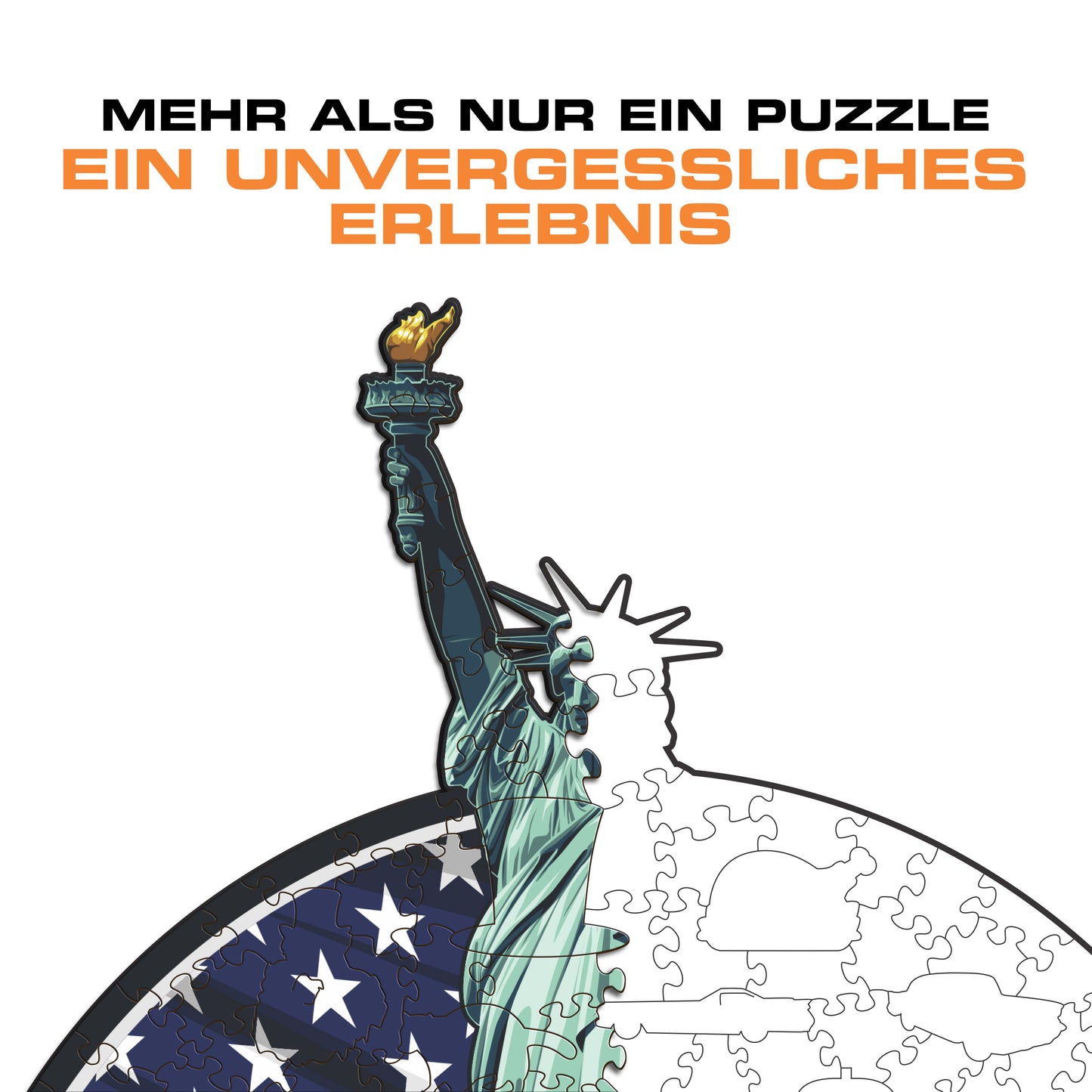 Statue of Liberty - Holzpuzzle