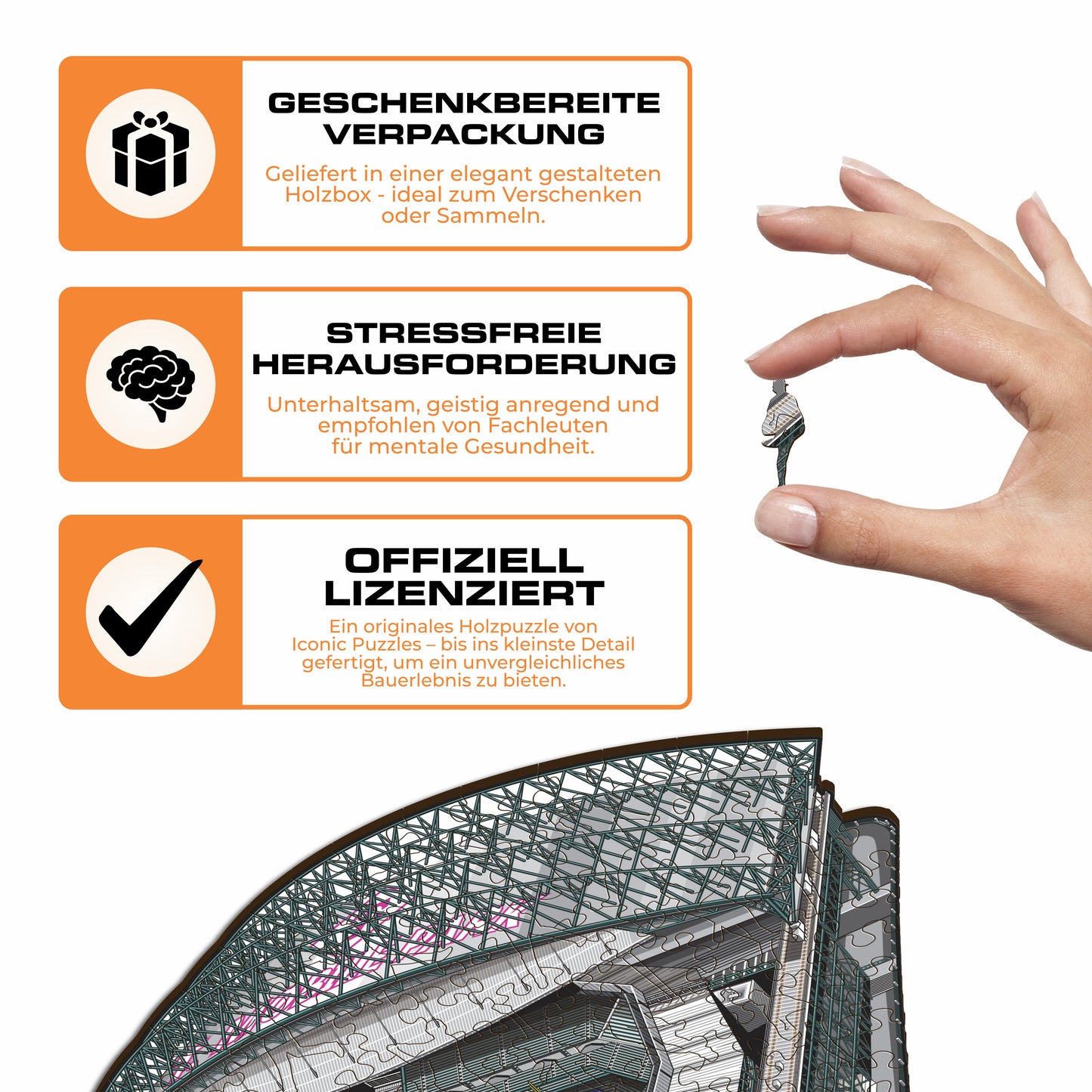 Seattle Mariners™ T-Mobile Park - Holzpuzzle