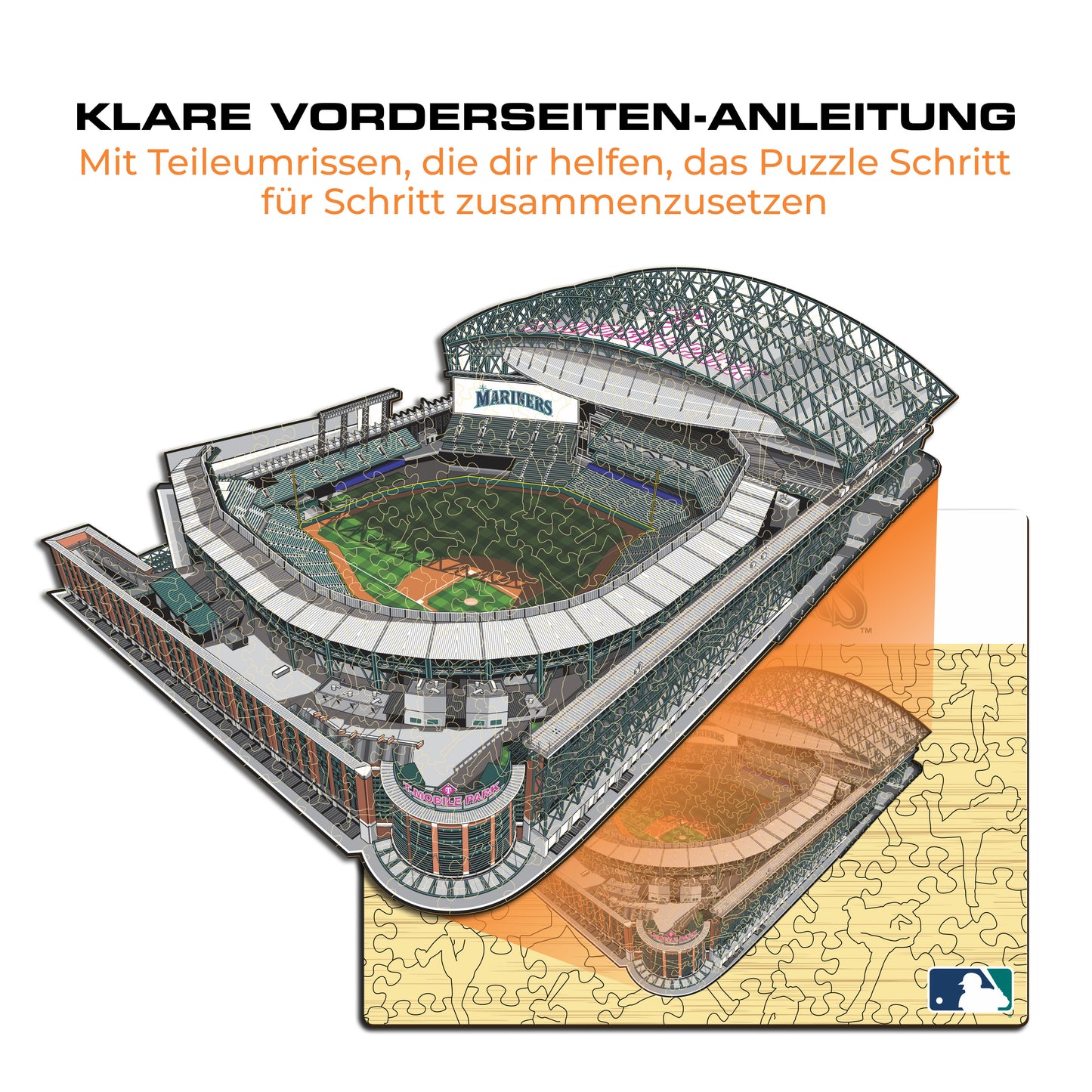 Seattle Mariners™ T-Mobile Park - Holzpuzzle