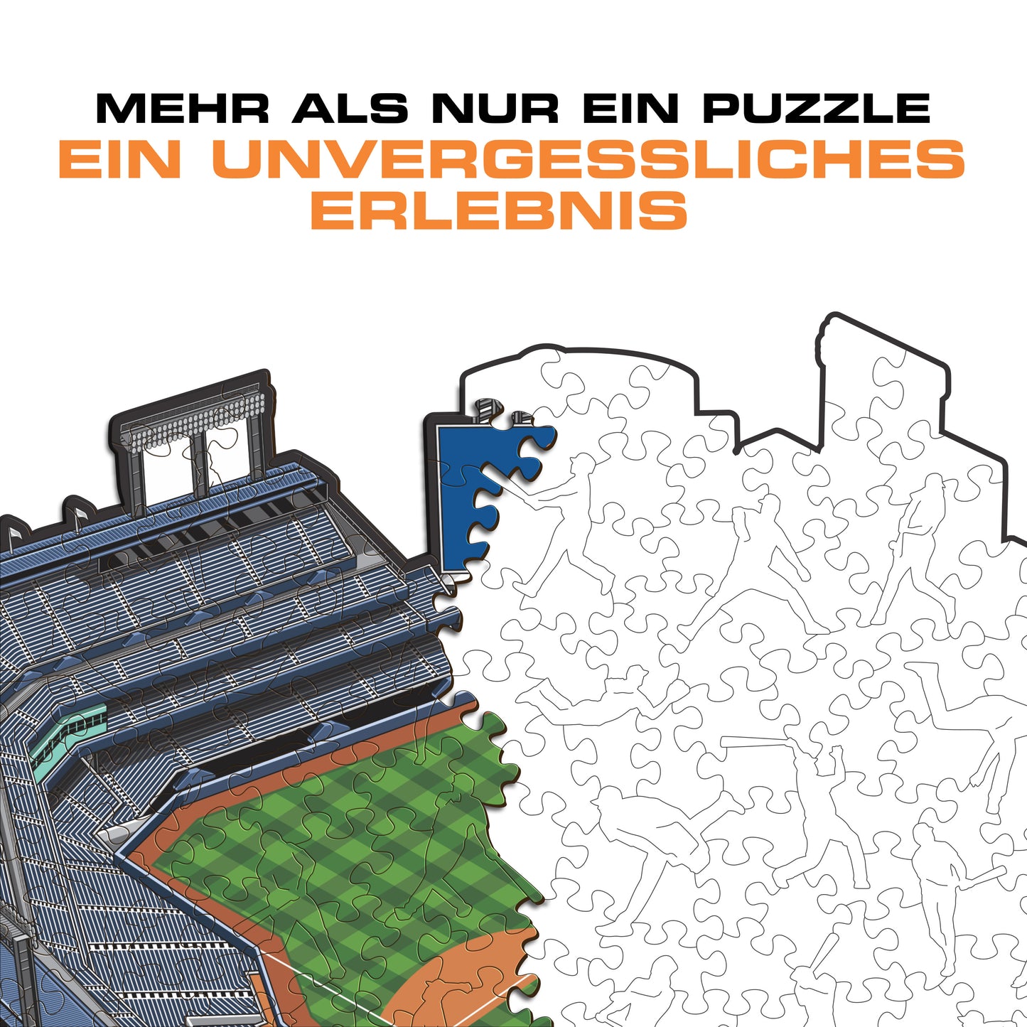 New York Mets™ Citi Field - Holzpuzzle
