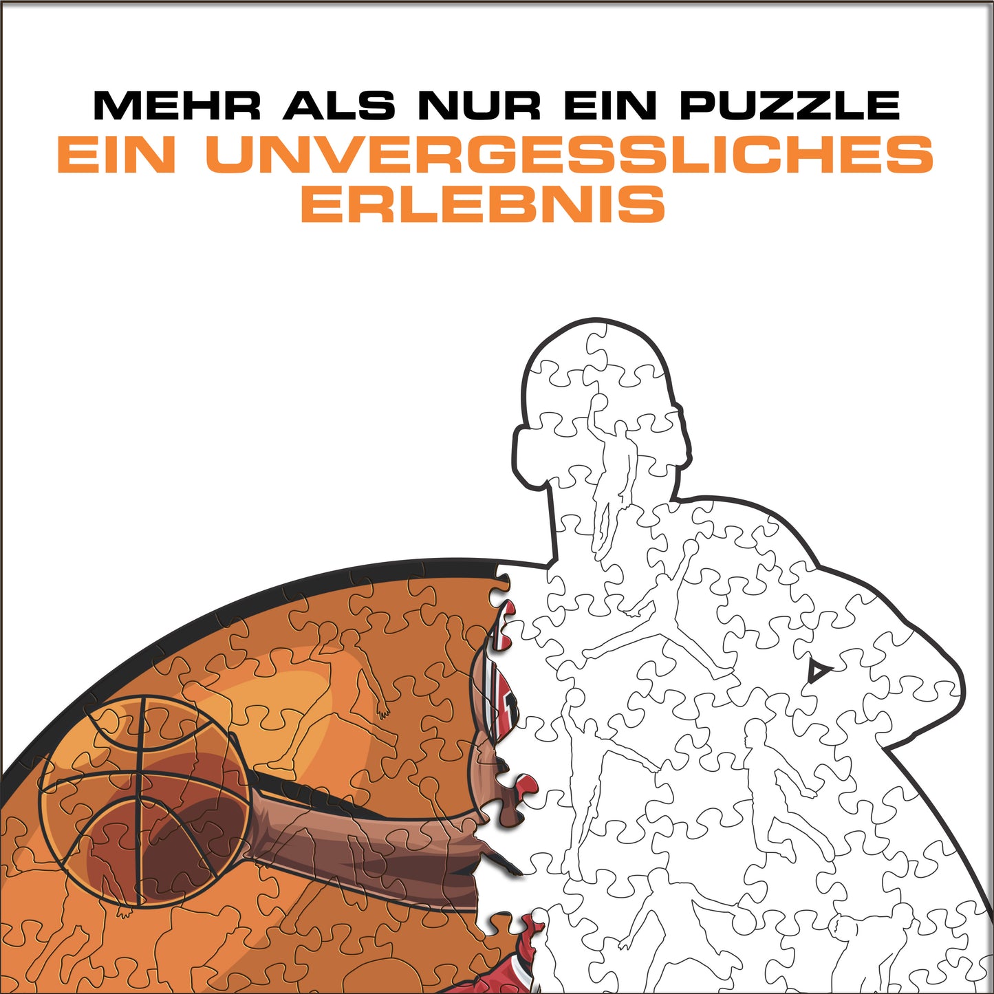 Michael Jordan - Holzpuzzle