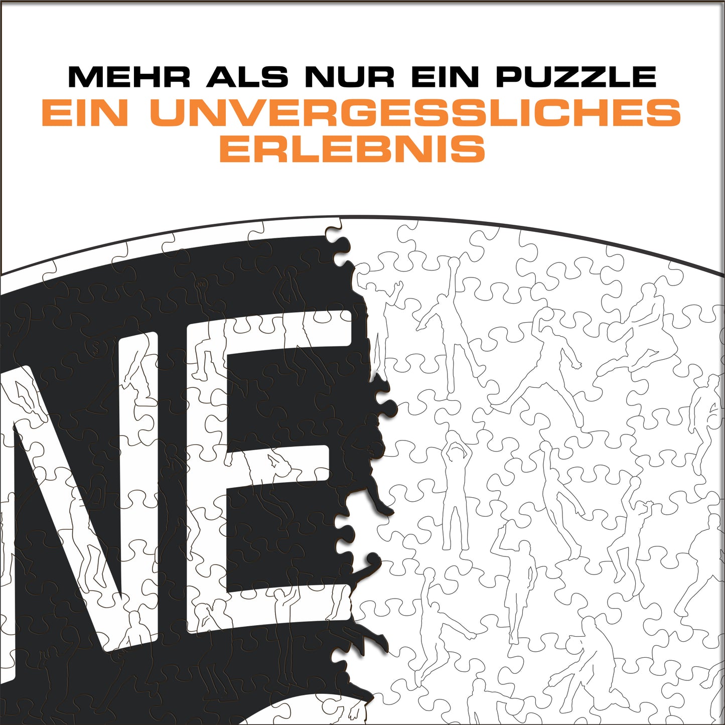 Brooklyn Nets™ Logo - Holzpuzzle