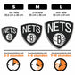 Brooklyn Nets™ Logo - Holzpuzzle