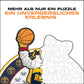 Denver Nuggets™ Maskottchen - Holzpuzzle