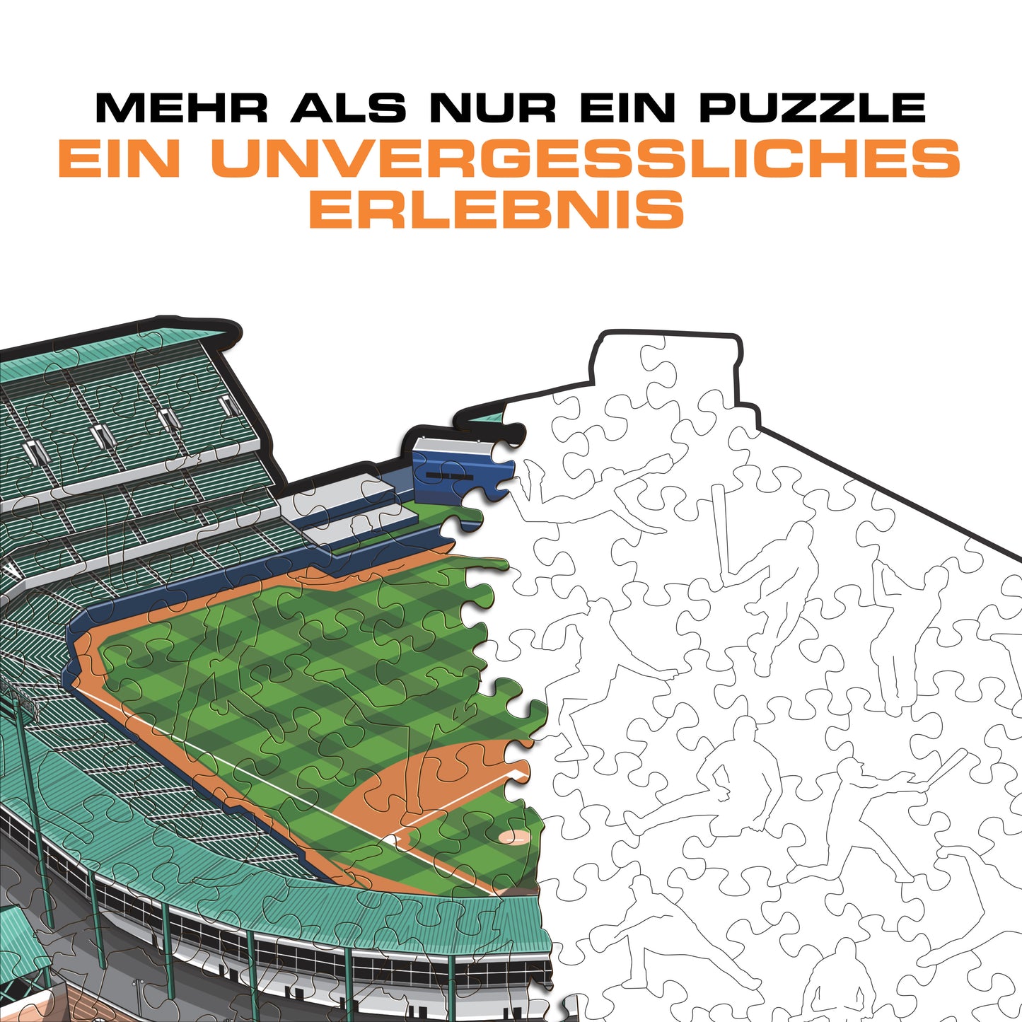 Baltimore Orioles™ Oriole Park at Camden Yards - Holzpuzzle