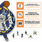 Indiana Pacers™ Maskottchen - Holzpuzzle