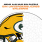 Green Bay Packers™ Helm - Holzpuzzle