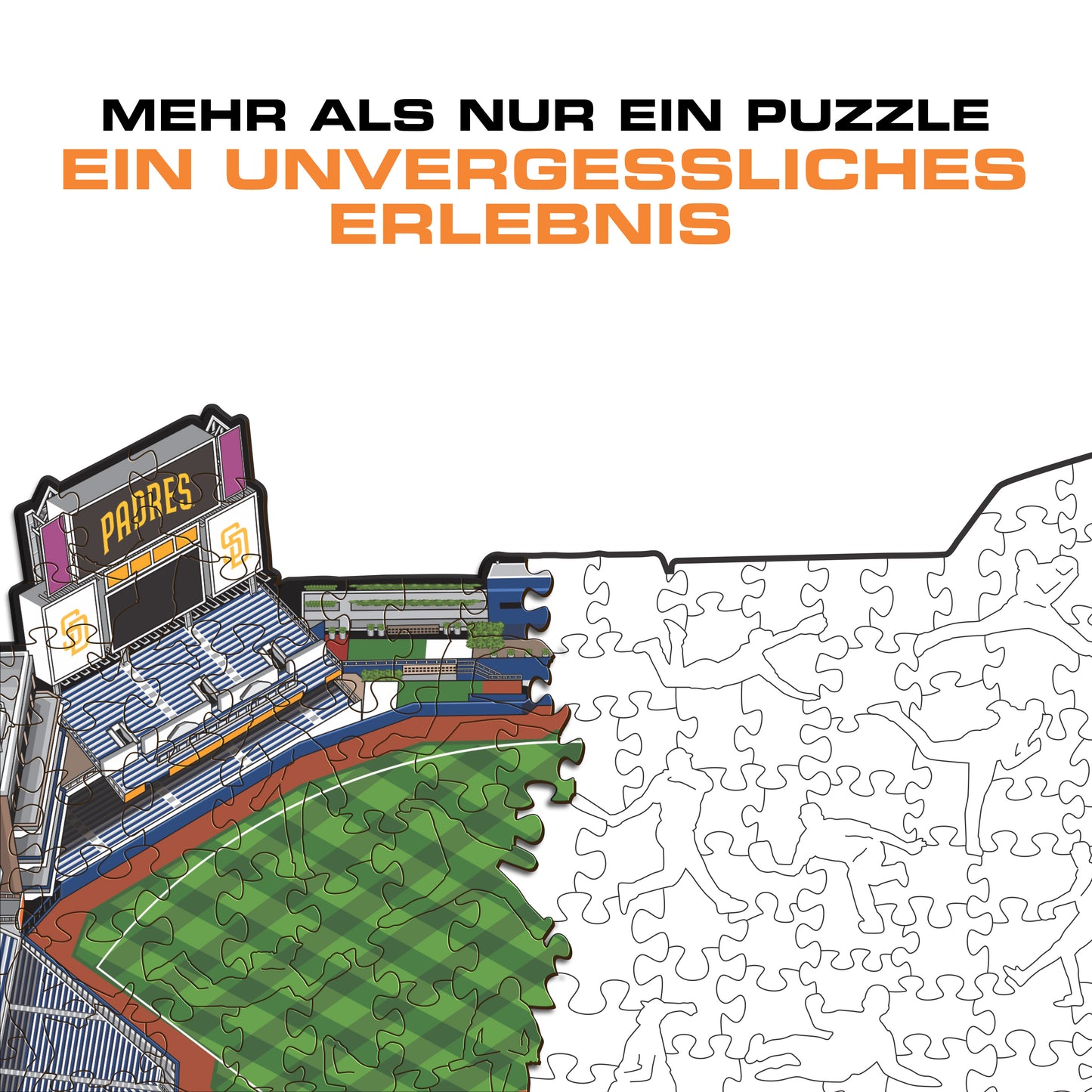 San Diego Padres™ Petco Park - Holzpuzzle