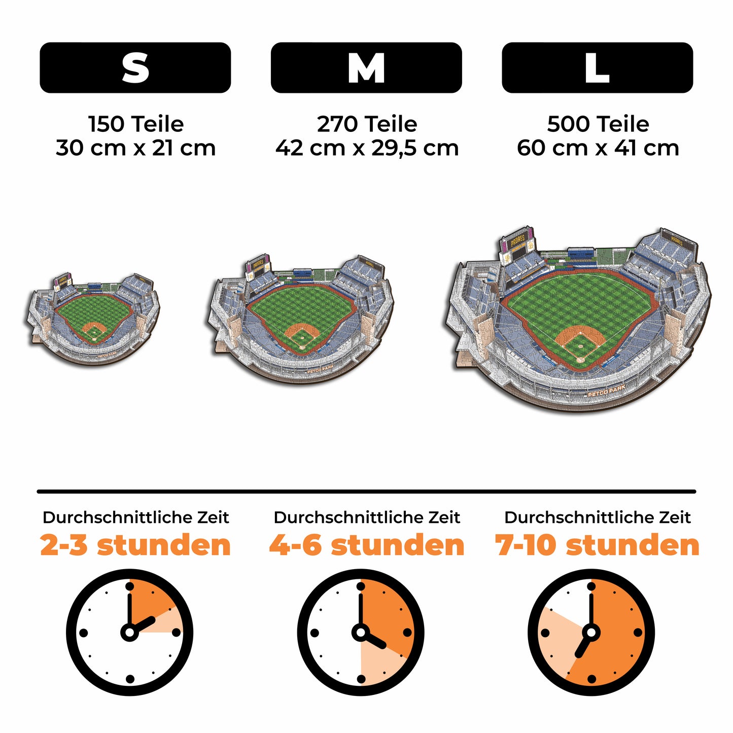 San Diego Padres™ Petco Park - Holzpuzzle