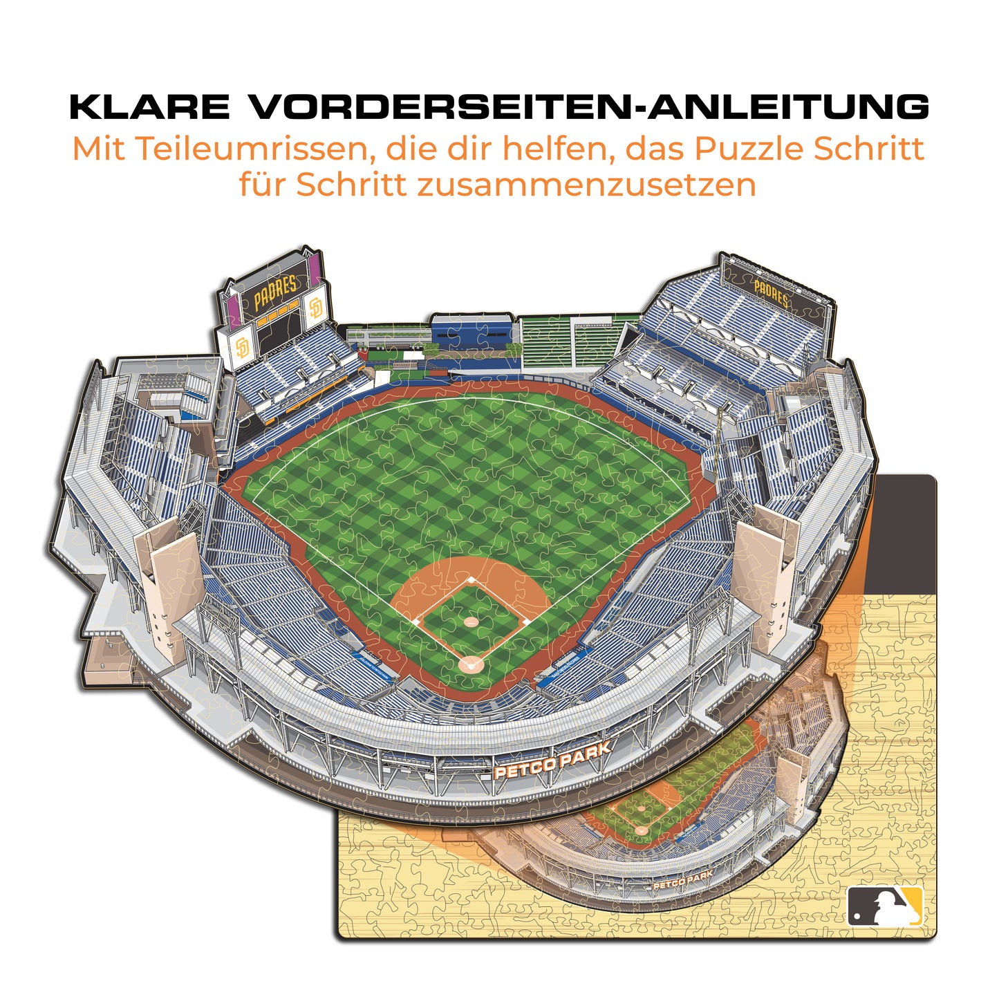 San Diego Padres™ Petco Park - Holzpuzzle