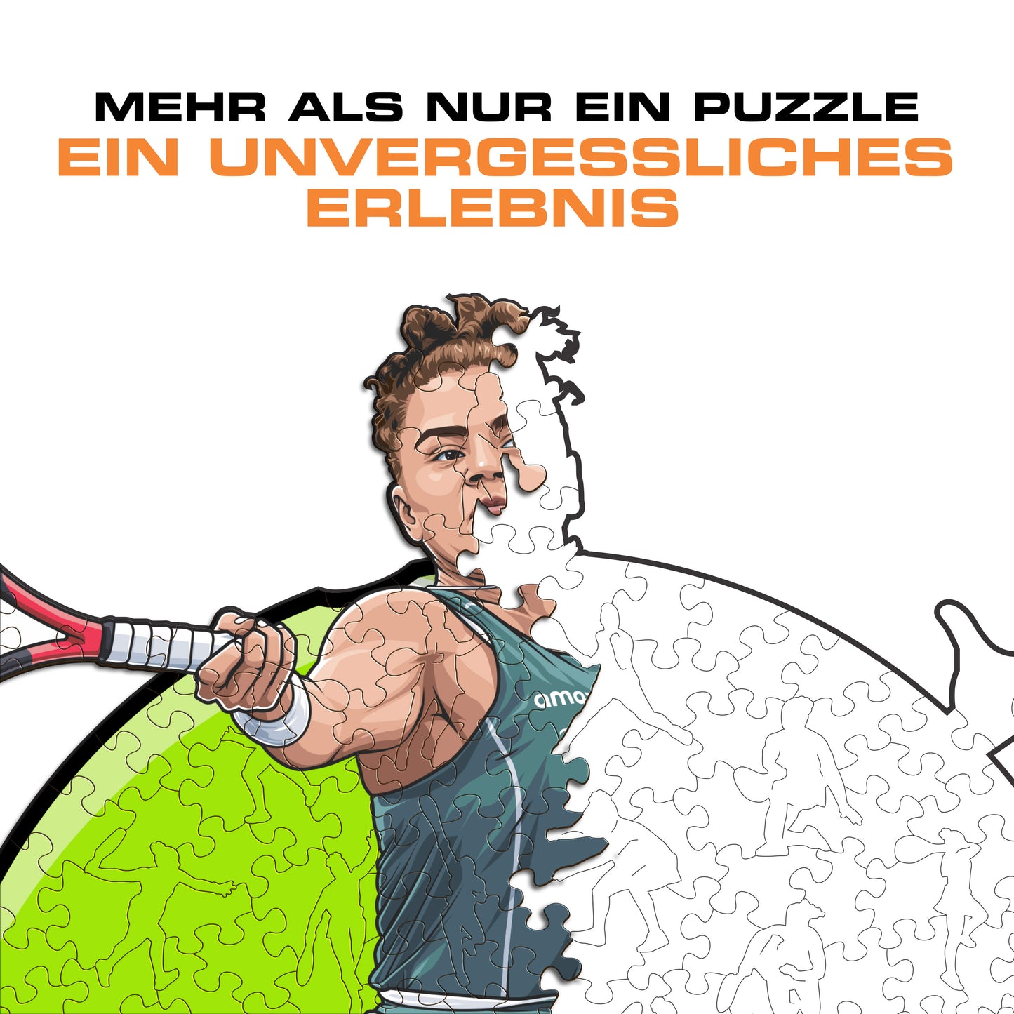 Jasmine Paolini - Holzpuzzle